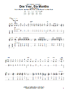 One Year, Six Months von Yellowcard (Download) 