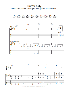 Our Velocity von Maximo Park (Download) 