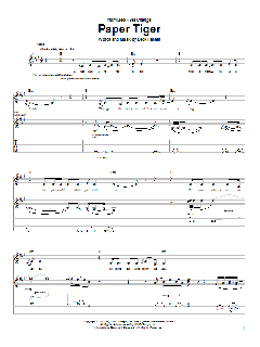 Paper Tiger von Beck (Download) 