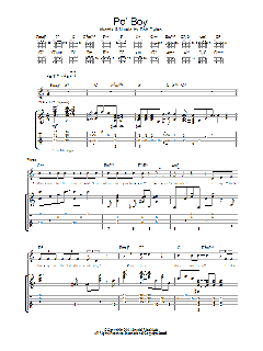 Po' Boy von Bob Dylan (Download) 