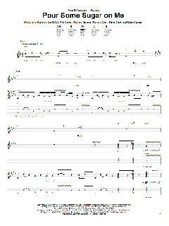 Pour Some Sugar On Me von Def Leppard (Download) 