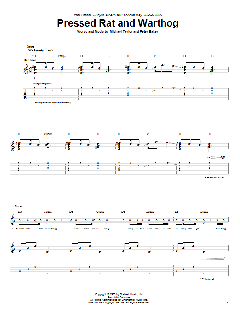 Pressed Rat And Warthog von Cream (Download) 