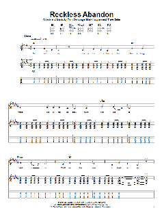 Reckless Abandon (Download) 