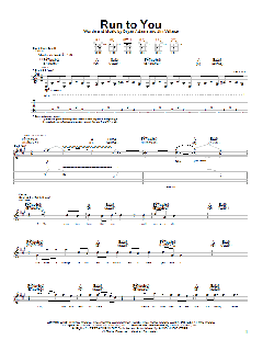 Run To You (Download) 