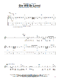 She Will Be Loved (Download) 