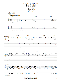 So Cold (Download) 