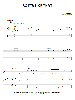 So, It's Like That (Download) 