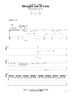 Straight Out Of Line (Download) 