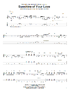 Sunshine Of Your Love (Download) 