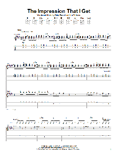 The Impression That I Get (Download) 