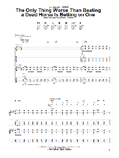 The Only Thing Worse Than Beating A Dead Horse Is Betting On One (Download) 