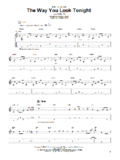 The Way You Look Tonight (Download) 