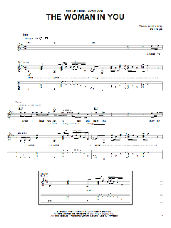 The Woman In You (Download) 