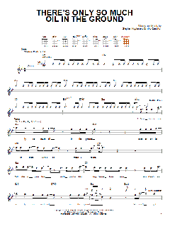 There's Only So Much Oil In The Ground (Download) 