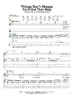 Things Don't Always Turn Out That Way (Download) 