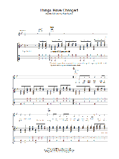 Things Have Changed (Download) 