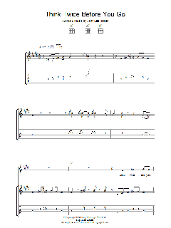 Think Twice Before You Go (Download) 