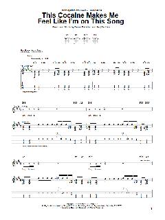 This Cocaine Makes Me Feel Like I'm On This Song (Download) 