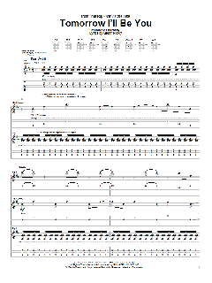 Tomorrow I'll Be You (Download) 