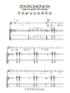 What Did I Ever Give You? (Download) 