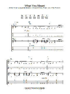 What You Meant (Download) 