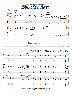 What's Your Name (Download) 