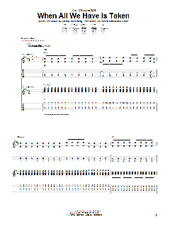 When All We Have Is Taken (Download) 