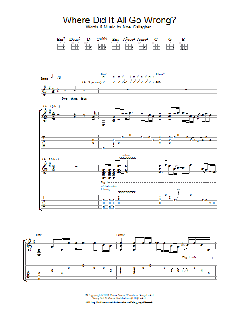 Where Did It All Go Wrong? (Download) 