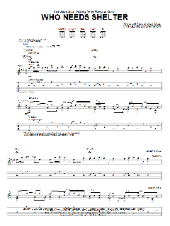 Who Needs Shelter (Download) 