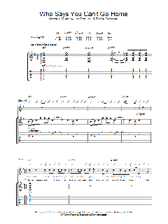 Who Says You Can't Go Home (Download) 