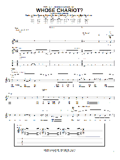 Whose Chariot? (Download) 