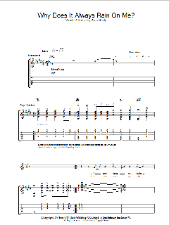 Why Does It Always Rain On Me? (Download) 