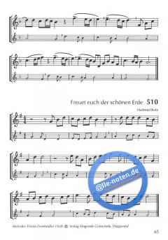 89 Oberstimmen zu Sätzen des Posaunen-Choralbuchs 