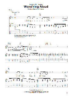 Wond'ring Aloud (Download) 