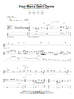 Your Mama Don't Dance (Download) 