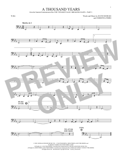 A Thousand Years (Download) 