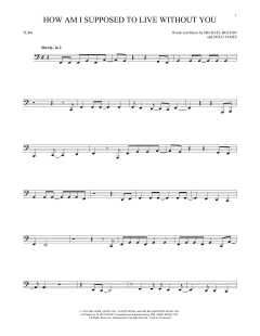 How Am I Supposed To Live Without You (Download) 