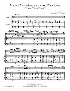 Air And Variation On A Civil War Song (Download) 
