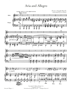 Aria And Allegro (Download) 