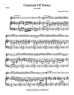Carnival Of Venice (Download) 