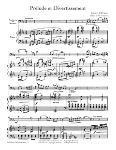 Prelude et Divertissement (Download) 