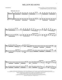 Million Reasons (Download) 