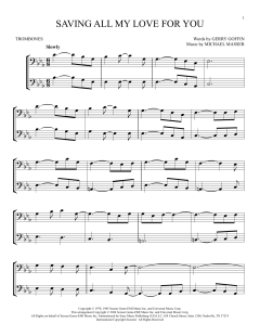 Saving All My Love For You (Download) 