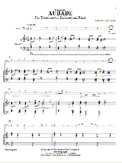 Aubade For Trombone (Download) 