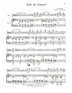 Solo De Concert (Download) 