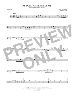 As Long As He Needs Me (Download) 