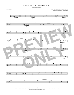 Getting To Know You (Download) 