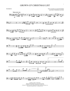 Grown-Up Christmas List (Download) 