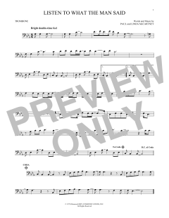 Listen To What The Man Said (Download) 