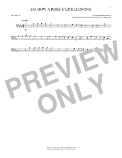 Lo, How A Rose E'er Blooming (Download) 
